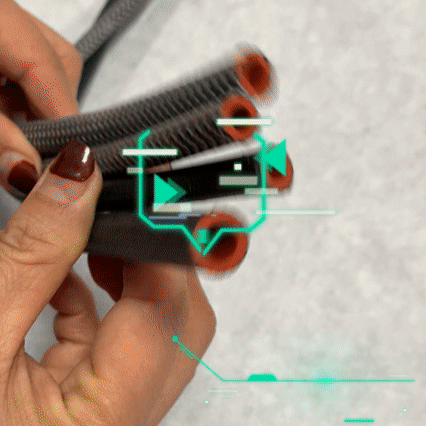 外編織矽膠軟管